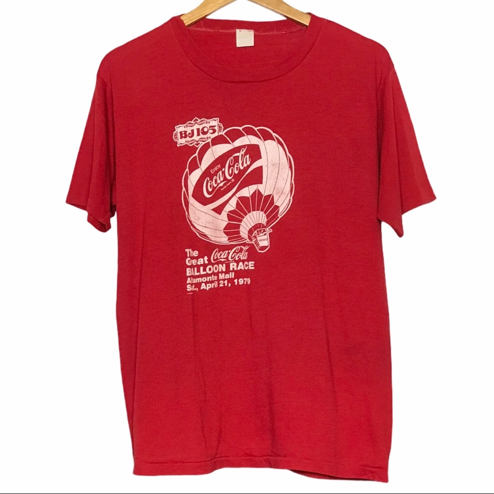 Vintage 70s Coca Cola T Shirt XL 1979